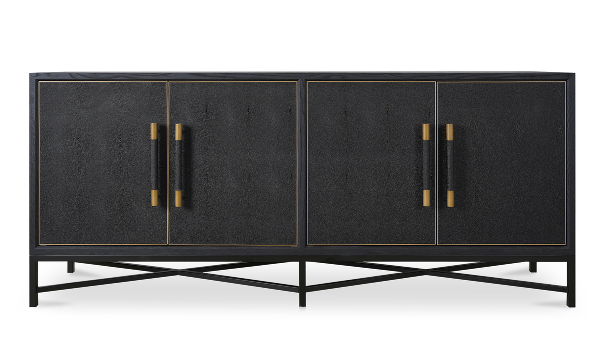 Mako Sideboard Black by Moe's Home at Eve Furniture