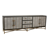 Mako Sideboard Large Grey by Moe's Home at Eve Furniture