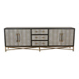 Mako Sideboard Large Grey by Moe's Home at Eve Furniture