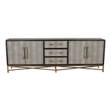 Mako Sideboard Large Grey by Moe's Home at Eve Furniture