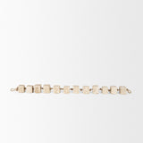 Mala Beige Paper Mache Cube Garland by Mercana at Eve Furniture