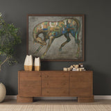 Mala Beige Paper Mache Cube Garland by Mercana at Eve Furniture