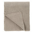 Malabar Throw Blanket Stone, Set of 2 by Mercana at Eve Furniture