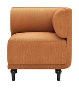 Malben Brown Corner Chair by Zuomod at Eve Furniture