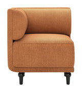 Malben Brown Corner Chair by Zuomod at Eve Furniture