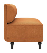 Malben Brown Loveseat by Zuomod at Eve Furniture