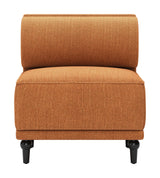 Malben Brown Middle Chair by Zuomod at Eve Furniture