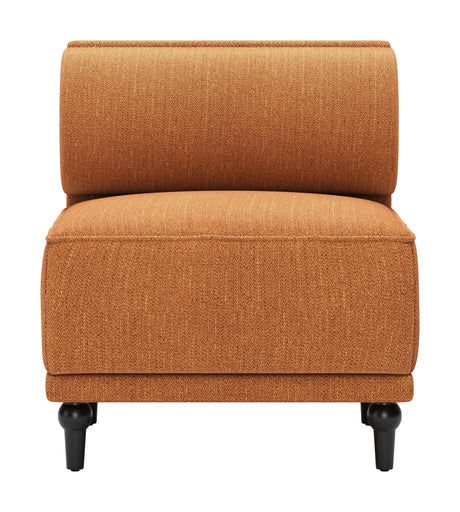 Malben Brown Middle Chair by Zuomod at Eve Furniture