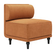 Malben Brown Middle Chair by Zuomod at Eve Furniture