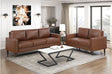 Malcolm Chocolate Living Room Set by Homelegance at Eve Furniture