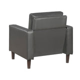 Malcolm Dark Gray Living Room Set by Homelegance at Eve Furniture