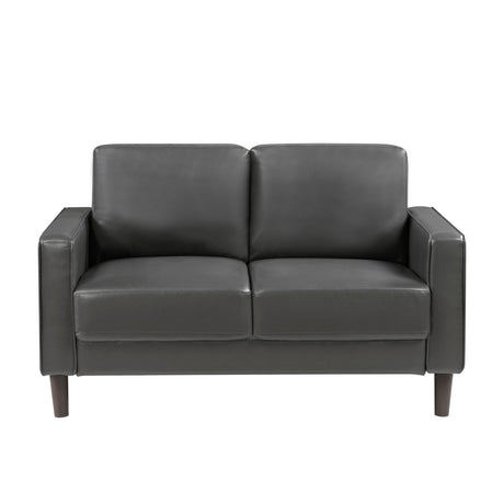 Malcolm Dark Gray Living Room Set by Homelegance at Eve Furniture