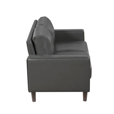 Malcolm Dark Gray Living Room Set by Homelegance at Eve Furniture