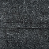 Malia Black and Teal Fabric Fringed Pillow Cover by Mercana at Eve Furniture