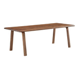 Malibu Dining Table Brown by Moe's Home at Eve Furniture