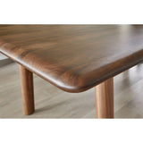 Malibu Dining Table Brown by Moe's Home at Eve Furniture
