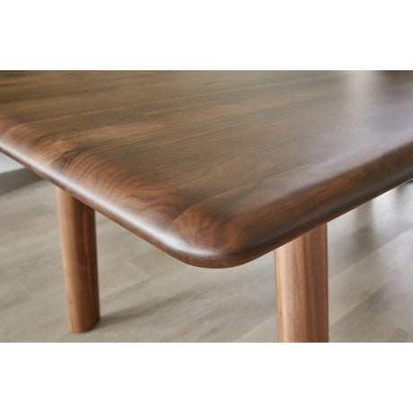 Malibu Dining Table Brown by Moe's Home at Eve Furniture