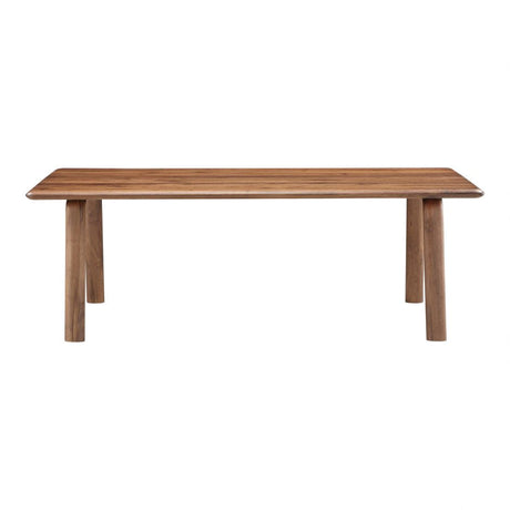 Malibu Dining Table Brown by Moe's Home at Eve Furniture