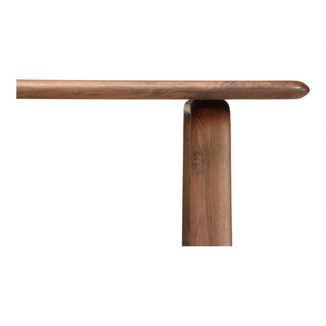 Malibu Dining Table Brown by Moe's Home at Eve Furniture