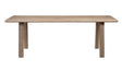 Malibu Dining Table Natural Oak by Moe's Home at Eve Furniture