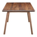 Malibu Walnut Dining Table by Moe's Home at Eve Furniture