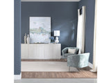 Malibu White Five-Door Sideboard by Crestview at Eve Furniture