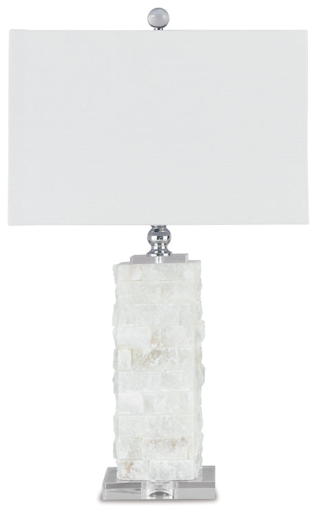 Malise White Table Lamp (Set of 2) by Ashley at Eve Furniture