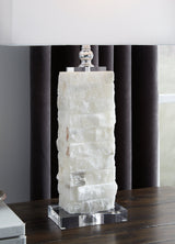 Malise White Table Lamp (Set of 2) by Ashley at Eve Furniture