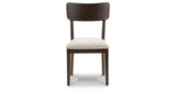 Mallenette Merlot Dining Chair, Set of 2 by Ashley at Eve Furniture