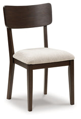 Mallenette Merlot Dining Chair, Set of 2 by Ashley at Eve Furniture