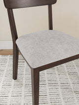 Mallenette Merlot Dining Chair, Set of 2 by ASHLEY FURNITURE at Eve Furniture