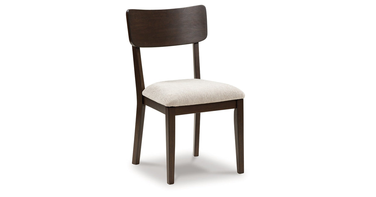 Mallenette Merlot Dining Chair, Set of 2 by ASHLEY FURNITURE at Eve Furniture