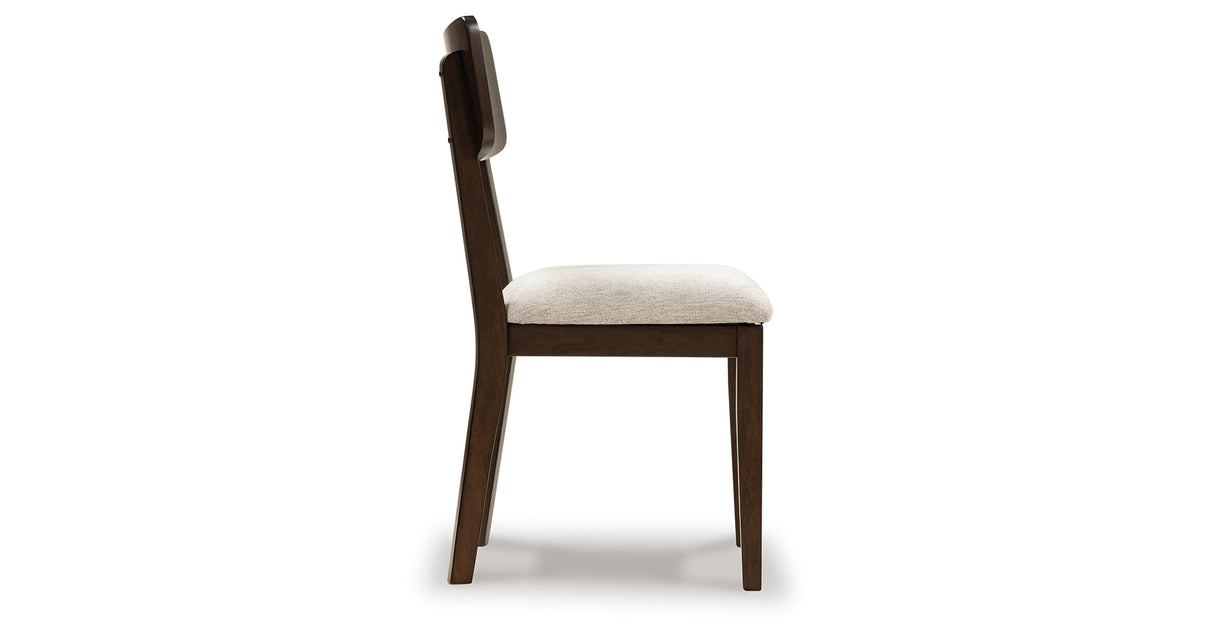 Mallenette Merlot Dining Chair, Set of 2 by ASHLEY FURNITURE at Eve Furniture