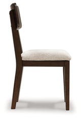 Mallenette Merlot Dining Chair, Set of 2 by ASHLEY FURNITURE at Eve Furniture