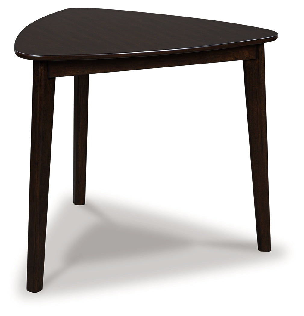 Mallenette Merlot Dining Table by Ashley at Eve Furniture