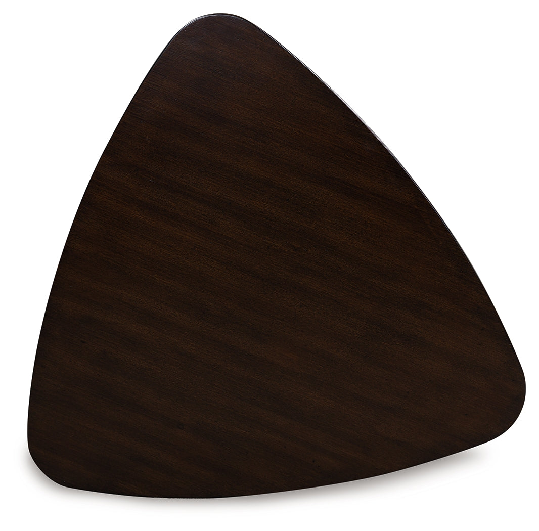 Mallenette Merlot Dining Table by Ashley at Eve Furniture