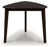 Mallenette Merlot Dining Table by Ashley at Eve Furniture