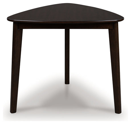 Mallenette Merlot Dining Table by Ashley at Eve Furniture