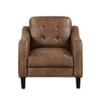 Mallory Brown Chair by Homelegance at Eve Furniture