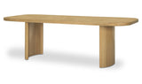 Mallory Dining Table Natural by Moe's Home at Eve Furniture