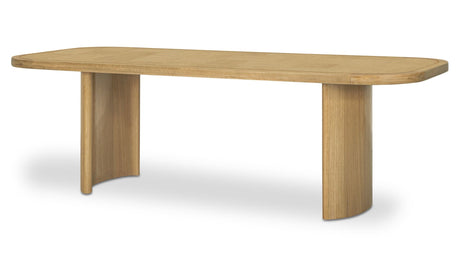 Mallory Dining Table Natural by Moe's Home at Eve Furniture