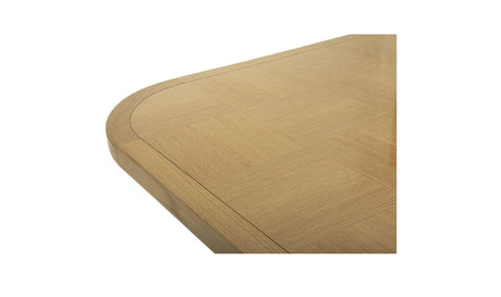 Mallory Dining Table Natural by Moe's Home at Eve Furniture