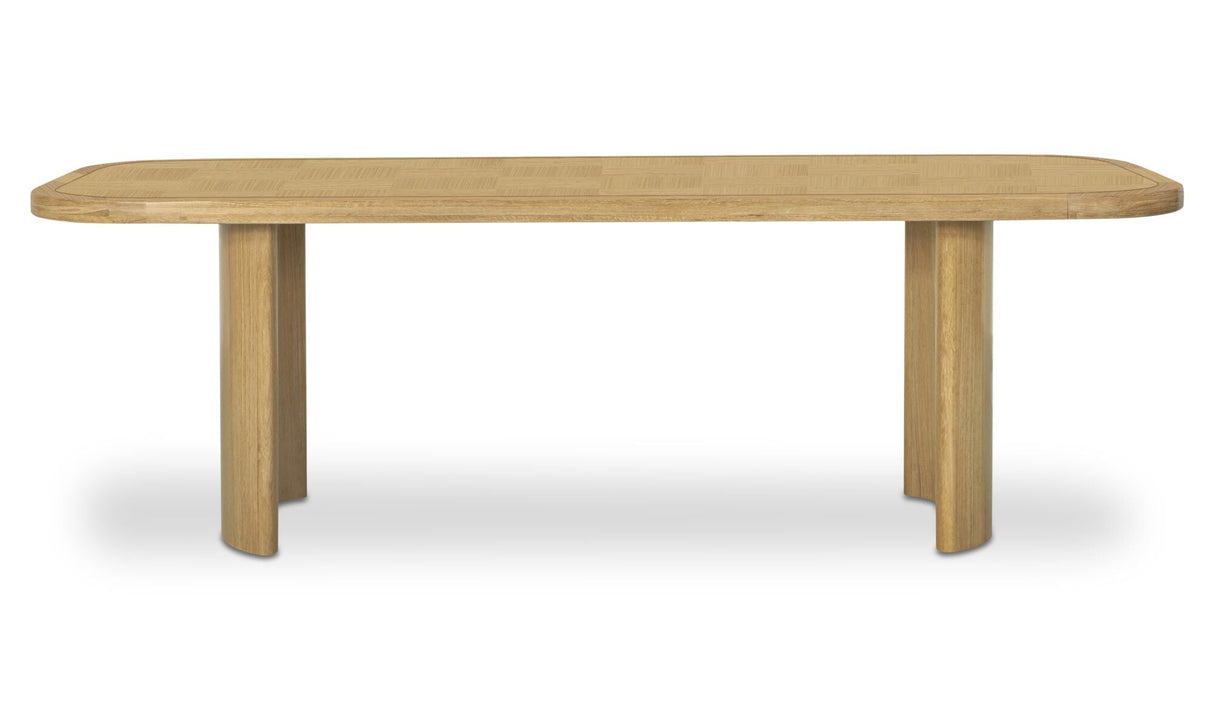 Mallory Dining Table Natural by Moe's Home at Eve Furniture