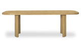 Mallory Dining Table Natural by Moe's Home at Eve Furniture