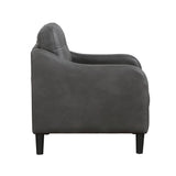 Mallory Gray Chair by Homelegance at Eve Furniture