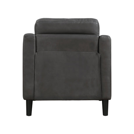 Mallory Gray Chair by Homelegance at Eve Furniture