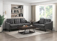 Mallory Gray Living Room Set by Homelegance at Eve Furniture