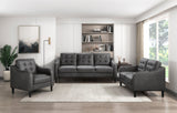 Mallory Gray Sofa by Homelegance at Eve Furniture