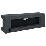 Mallory Grey High Gloss TV Stand Fireplace Console Bluetooth Speaker by Coaster at Eve Furniture