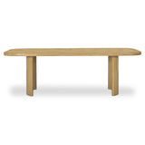 Mallory Natural Dining Table by Moe's Home at Eve Furniture